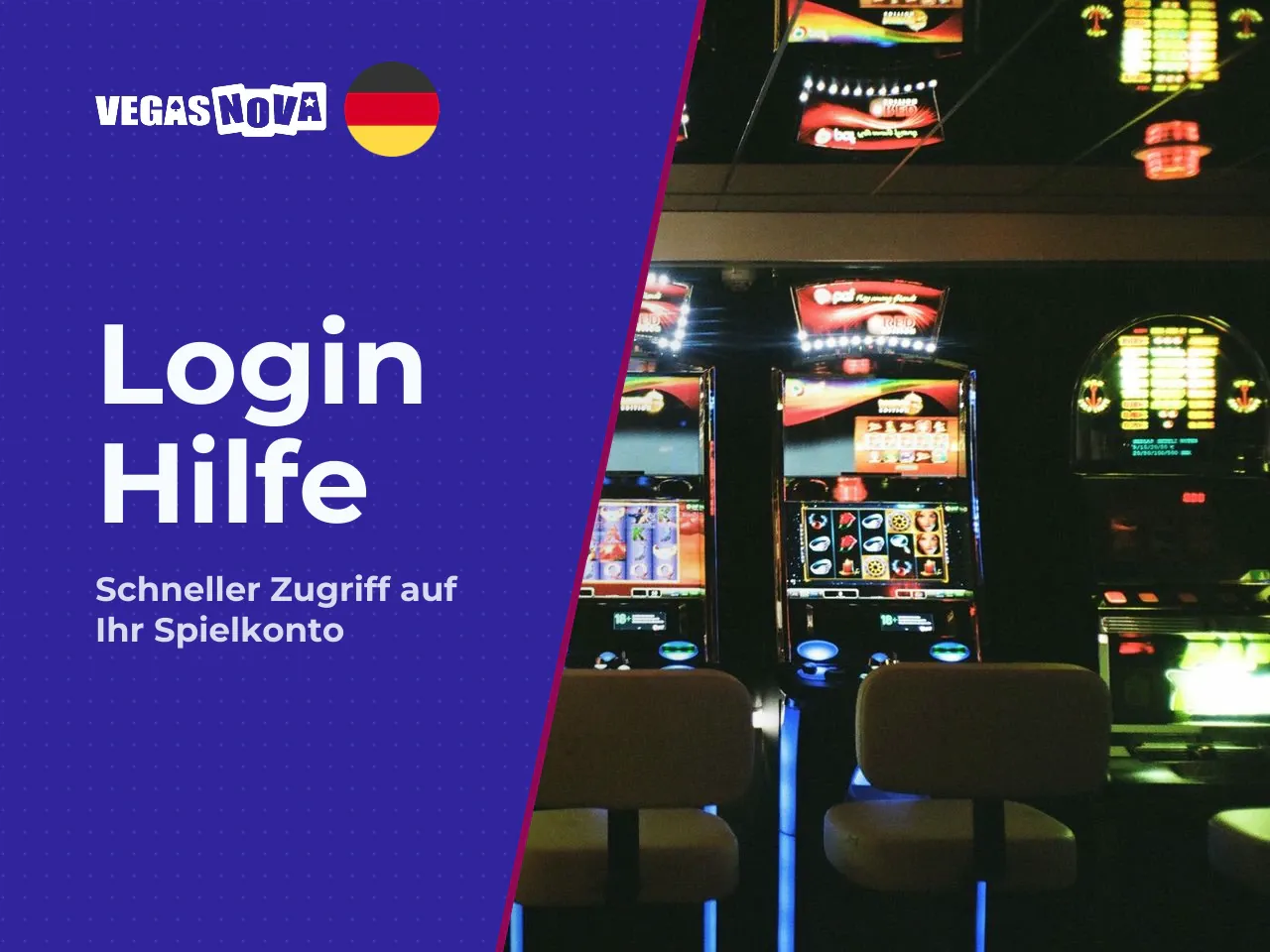 8.2 Wenn der VegasNova Login nicht