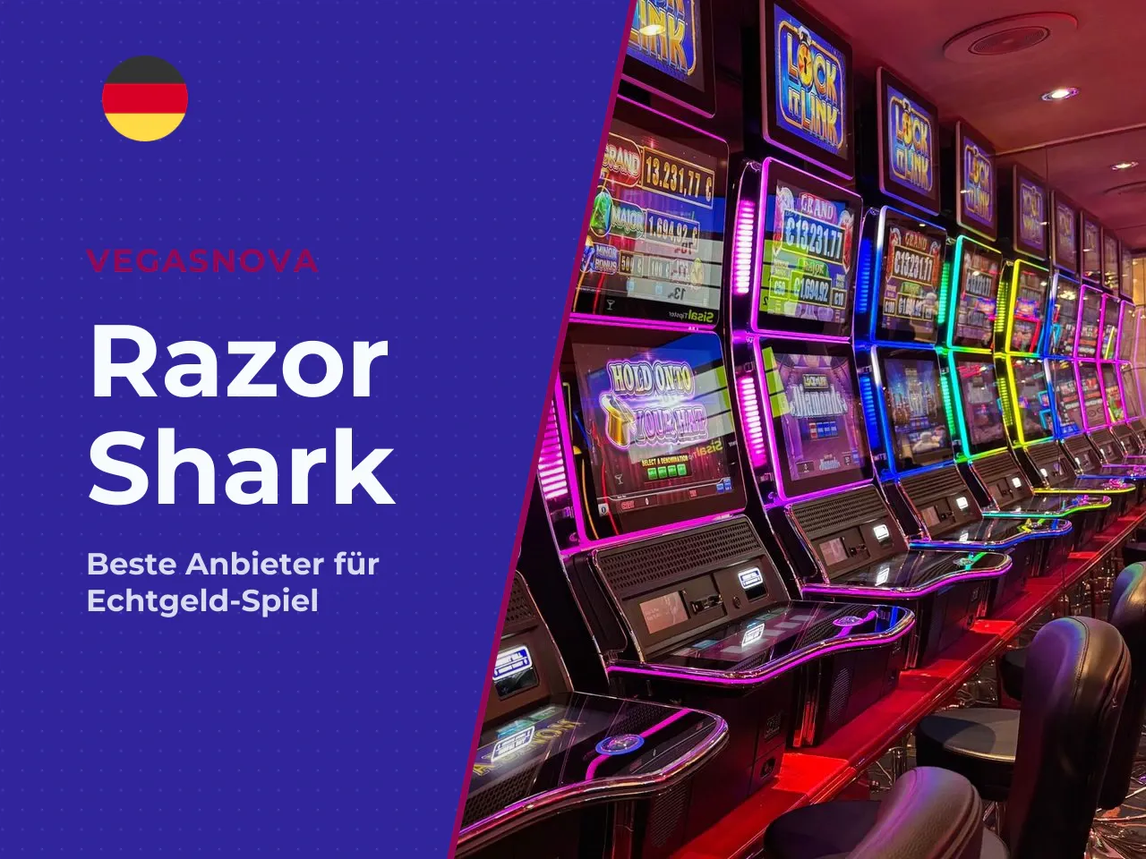 Wo Razor Shark online spielen Casino-Auswahl
