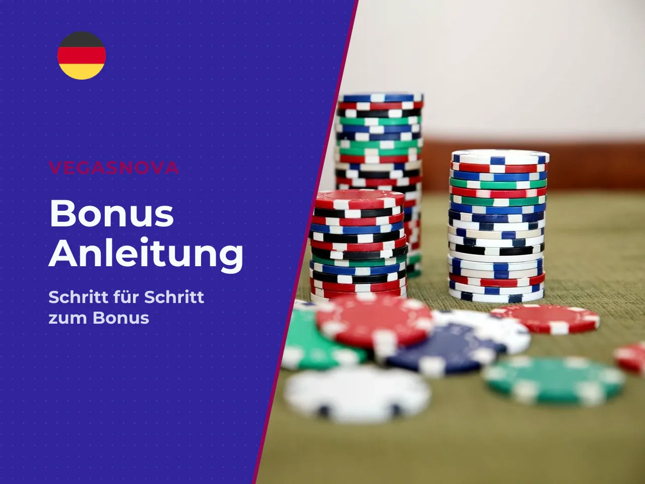 Checkliste No Deposit Bonus aktivieren. 1