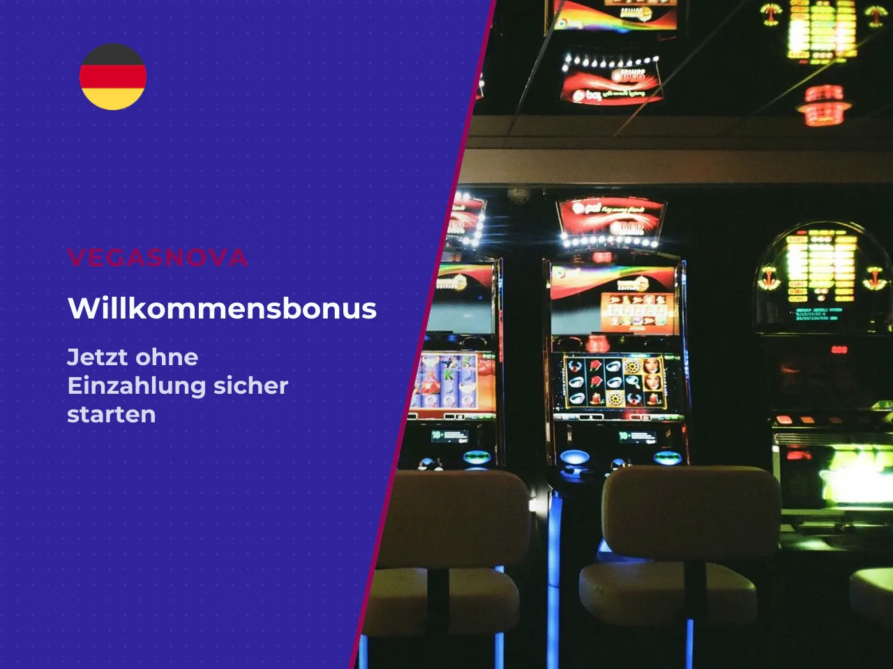 Bonus ohne Einzahlung bei VegasNova. Für