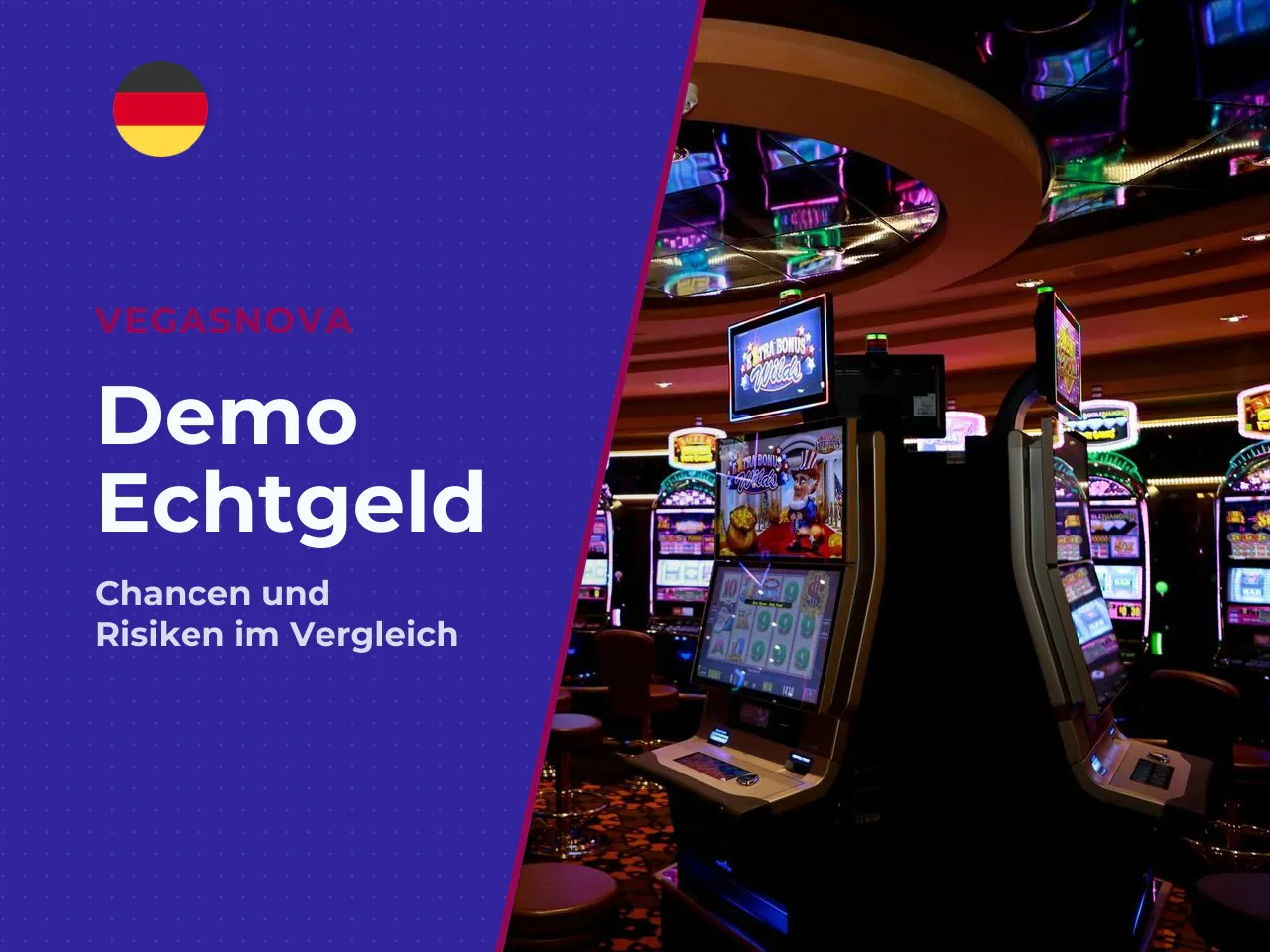 Vergleich Demo gegen Echtgeld Chancen, Risiken