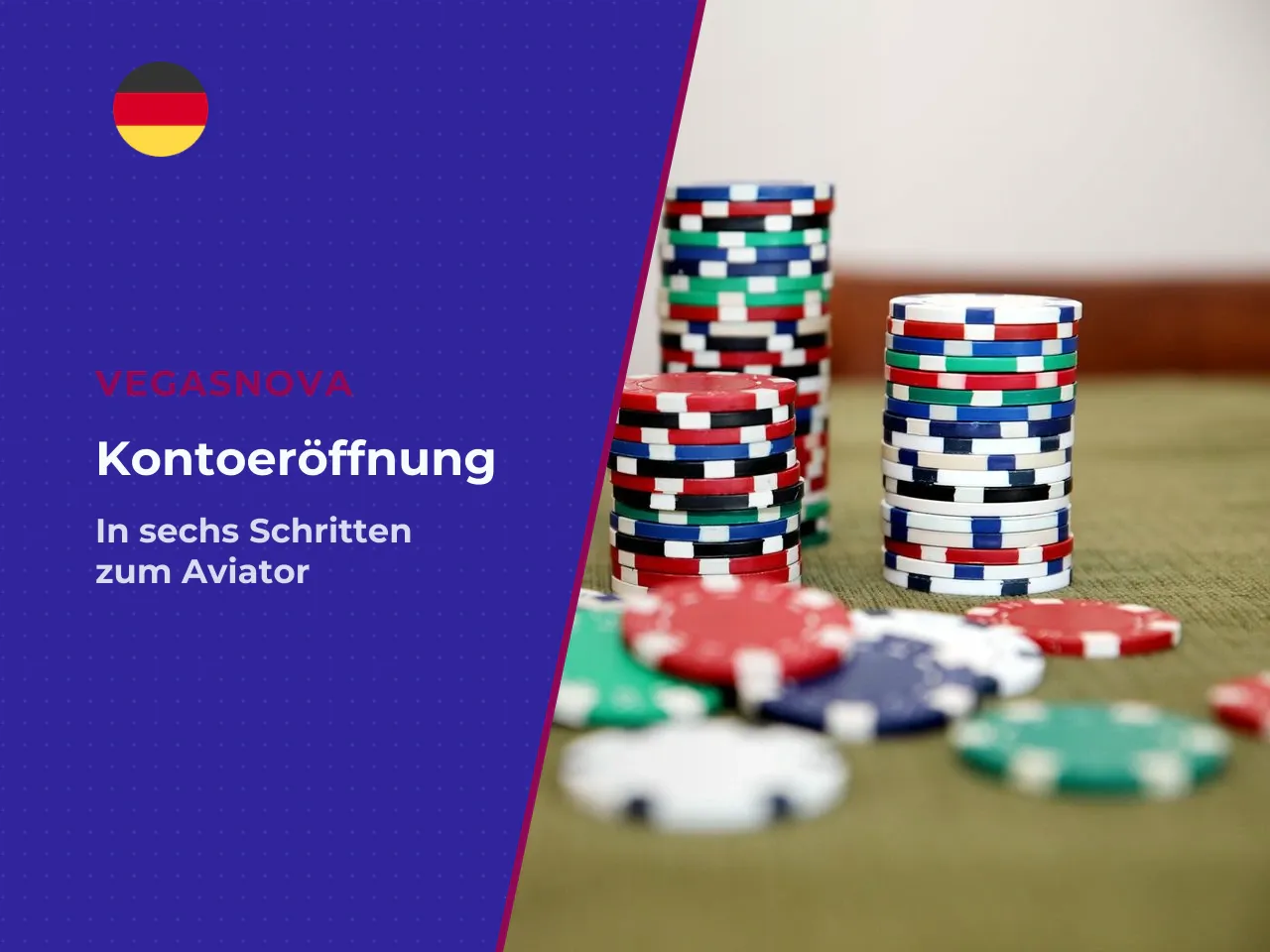 Konto erstellen und Aviator im Online