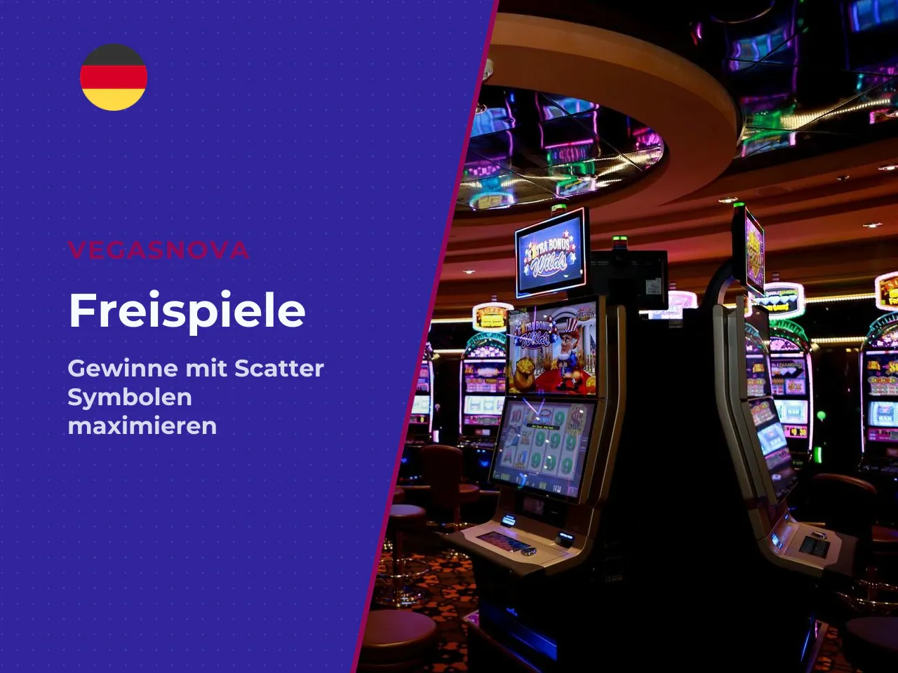 Freispiele und Super Scatter Feature. Kurzfassung