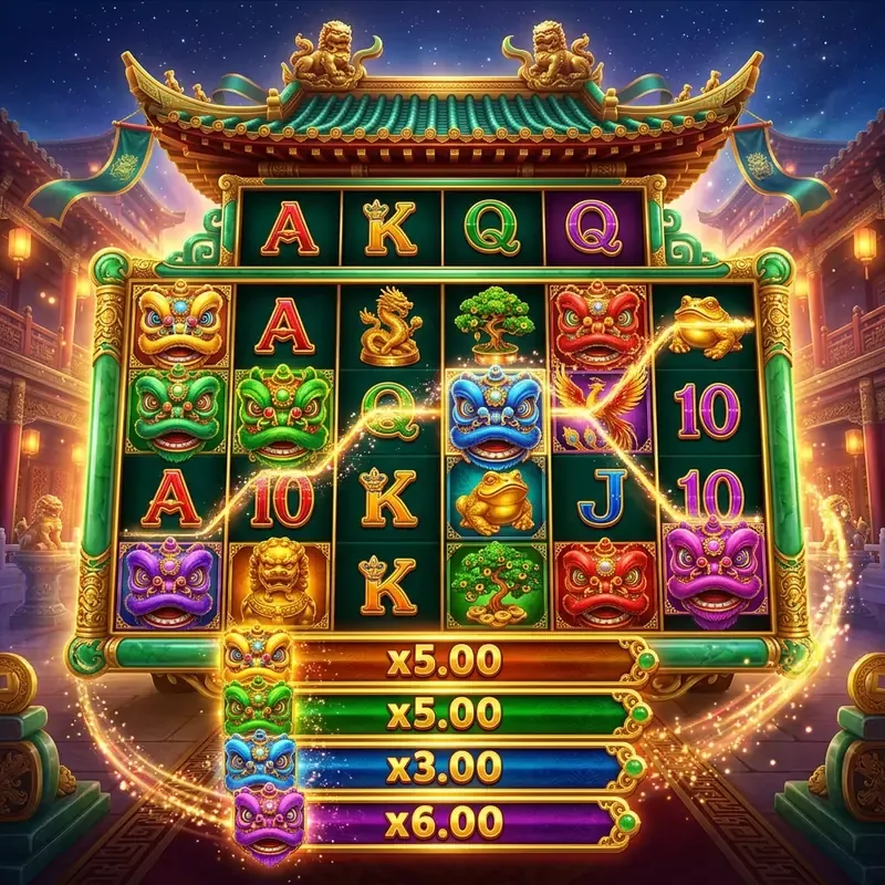 5 Lions Megaways Slot Demo, Bonusfunktionen