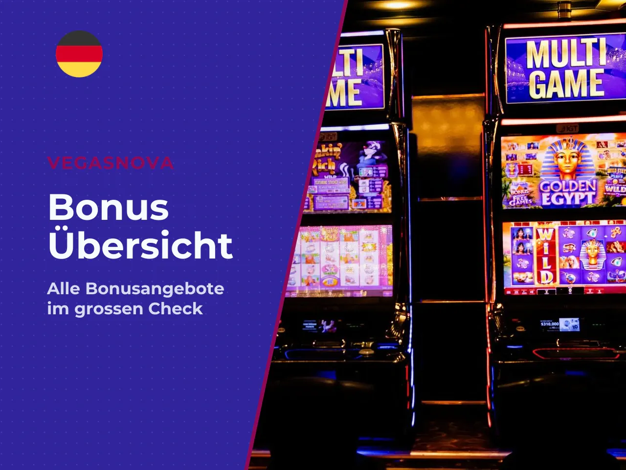 3.1 Welche Boni VegasNova Casino anbietet