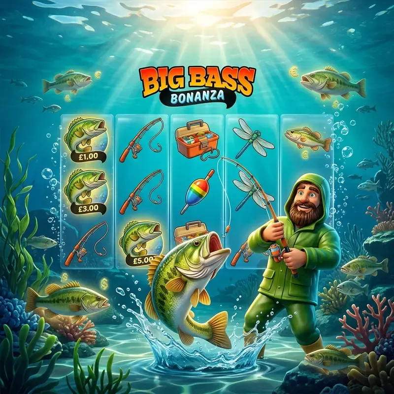 Big Bass Bonanza spielen Slot kostenlos